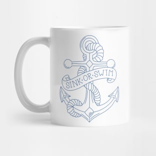 Vintage Anchor Tattoo Mug